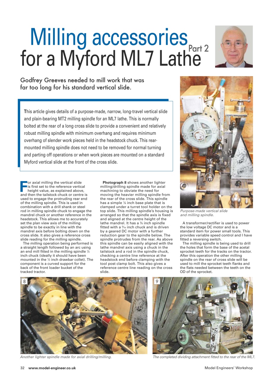 Model Engineer & Workshop Magazine Preview Pages