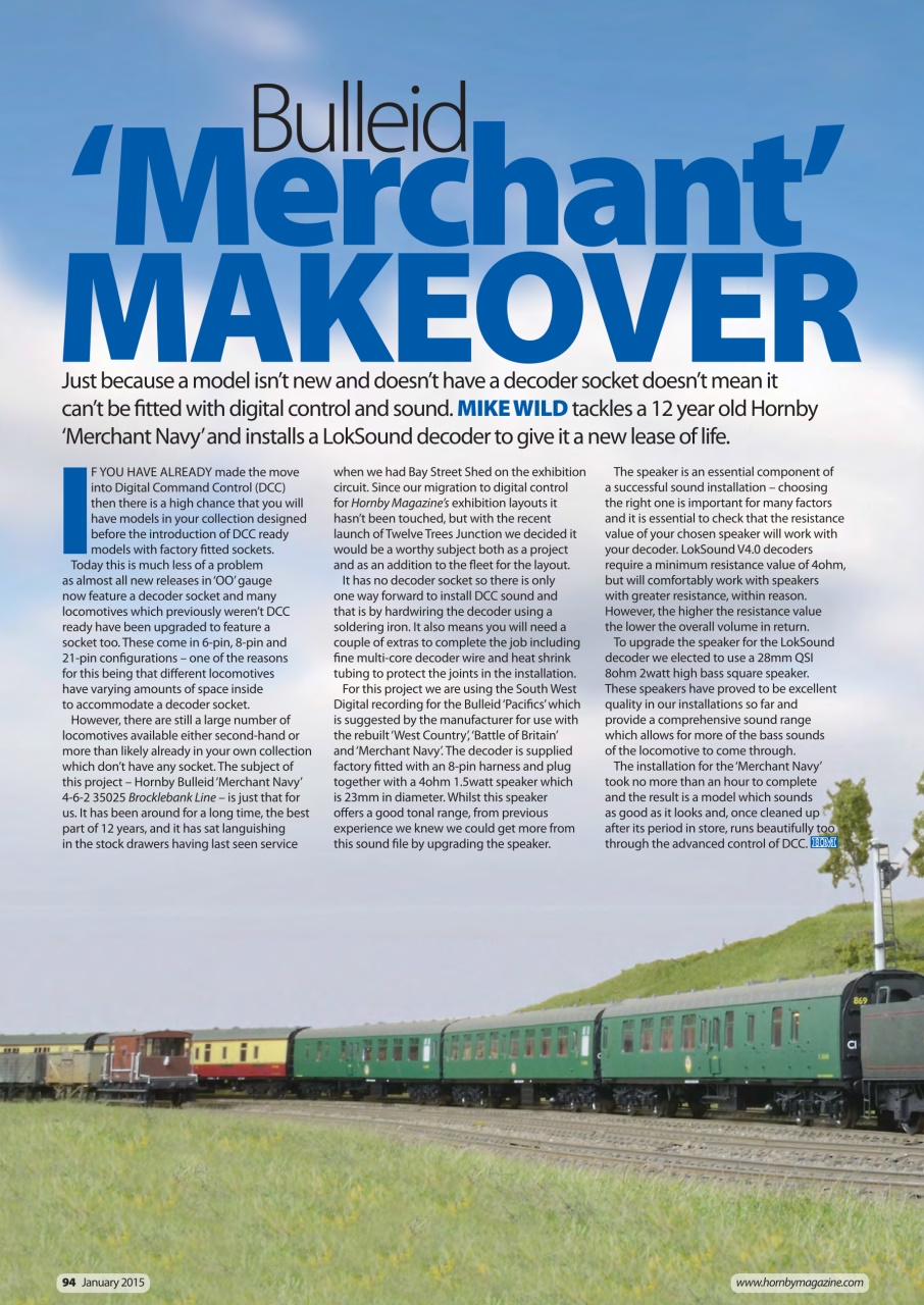 Hornby Magazine Preview Pages