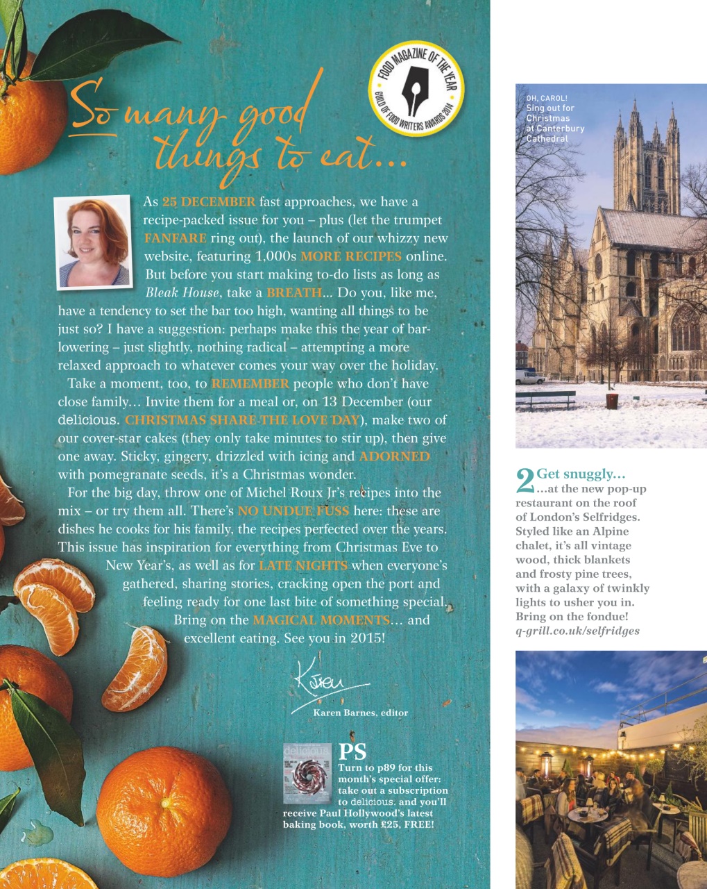 delicious. Magazine Preview Pages