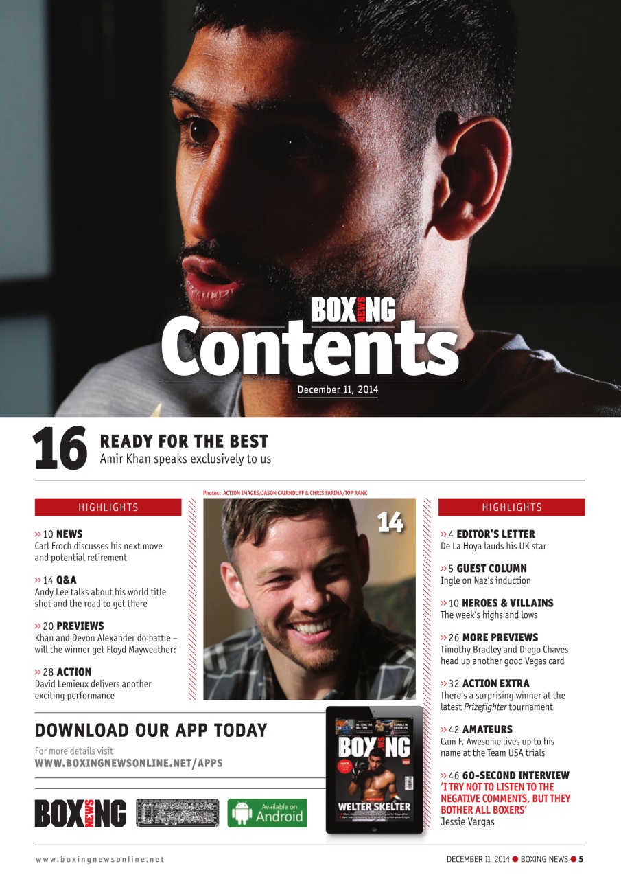 Boxing News Preview Pages