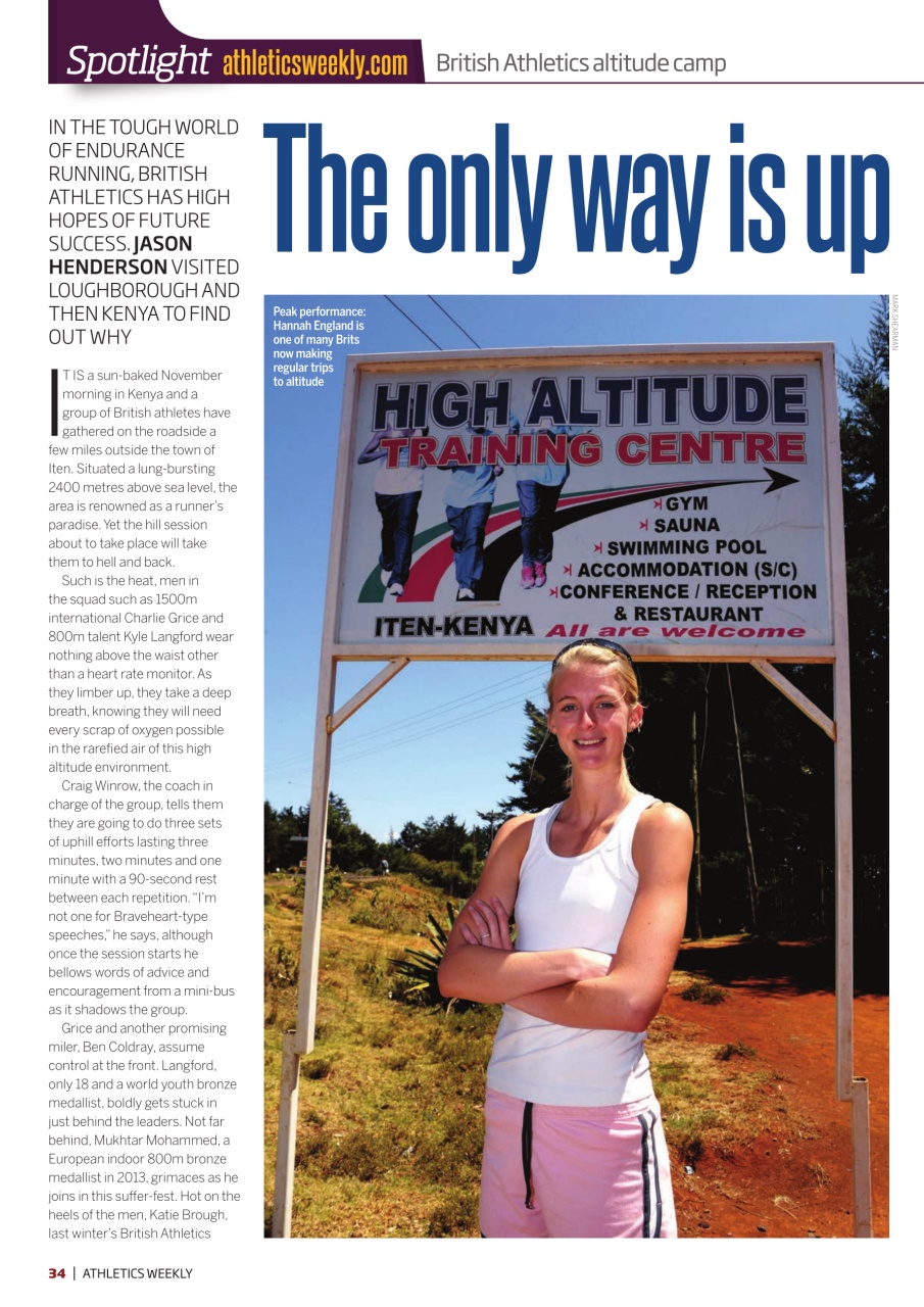 AW – Athletics Weekly Magazine Preview Pages