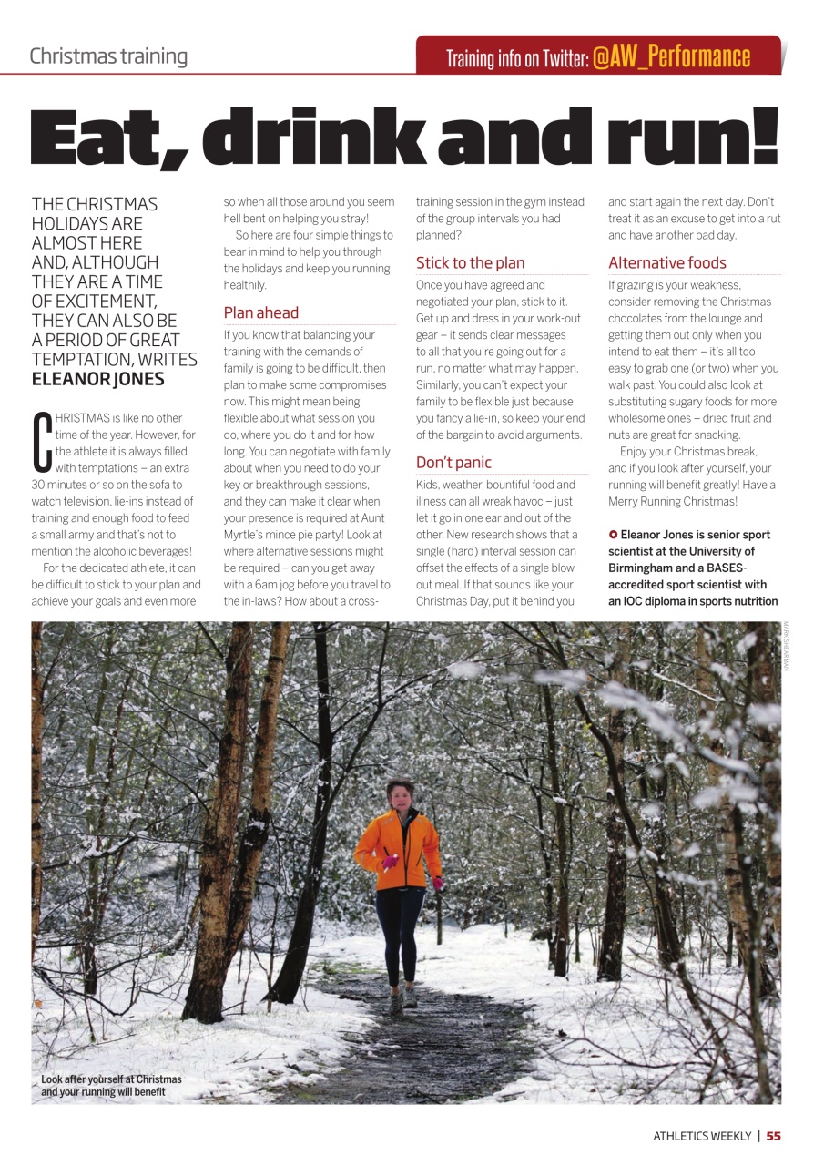 AW – Athletics Weekly Magazine Preview Pages