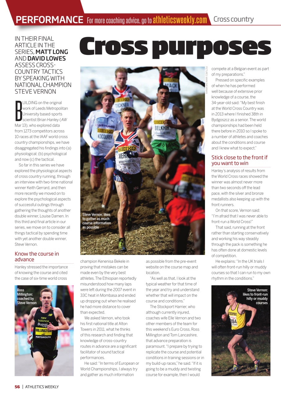 AW – Athletics Weekly Magazine Preview Pages