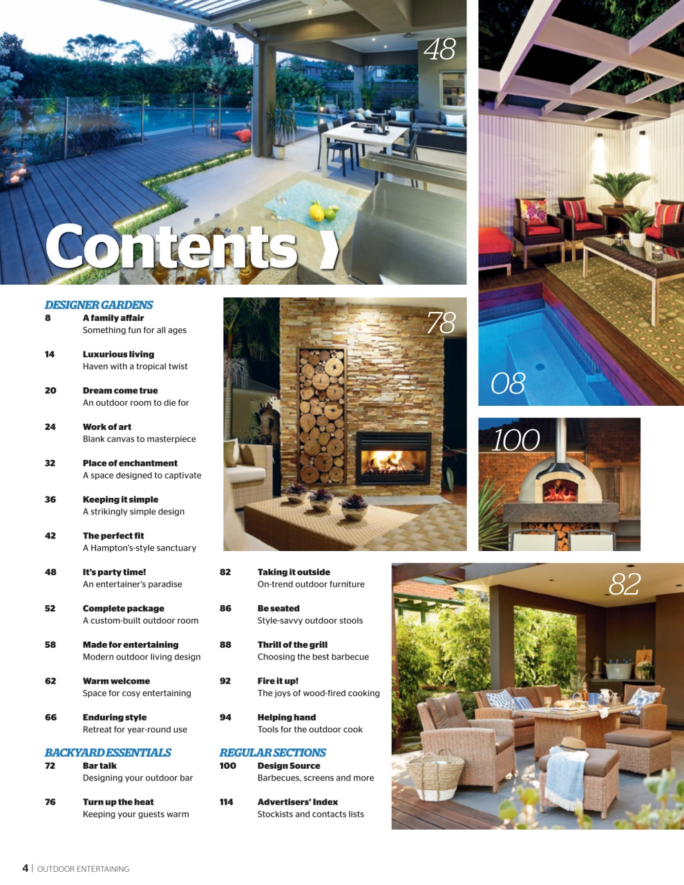 Backyard & Outdoor Living Preview Pages