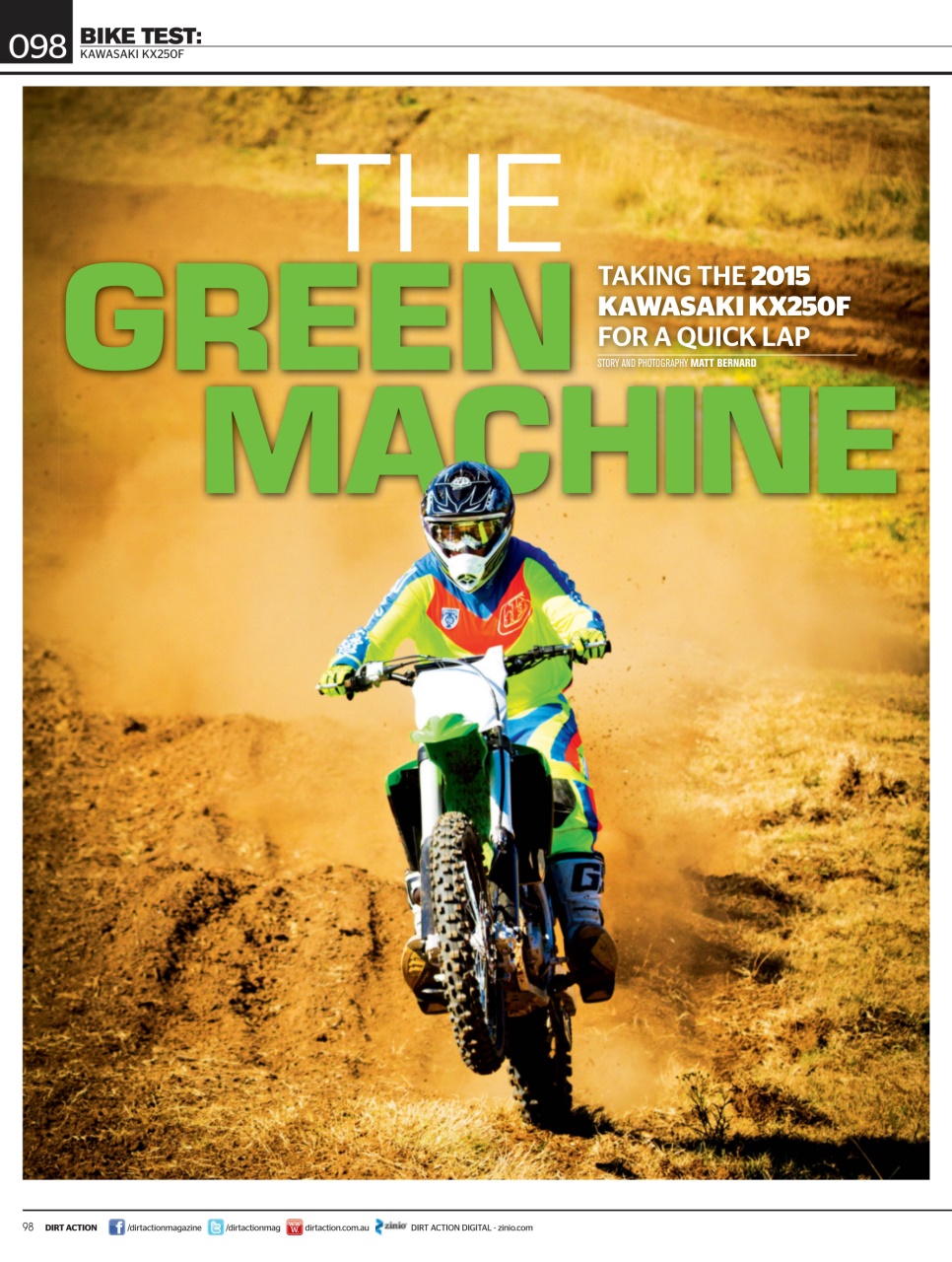 Dirt Action Preview Pages