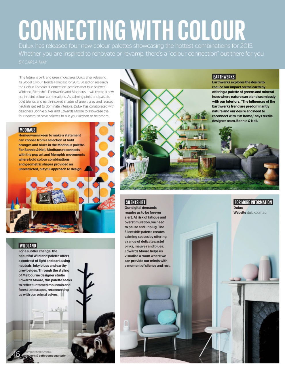 Kitchens & Bathrooms Quarterly Preview Pages