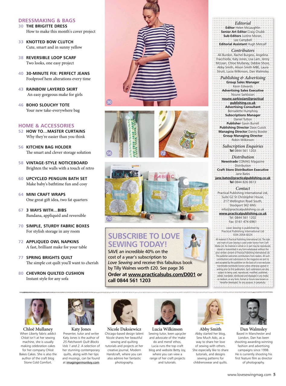 Love Sewing Preview Pages