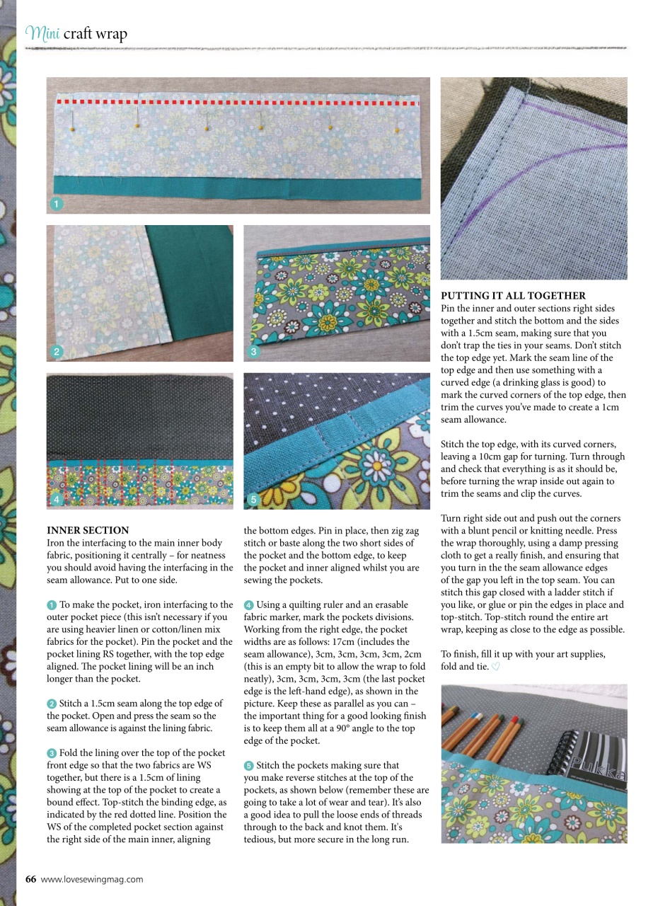 Love Sewing Preview Pages