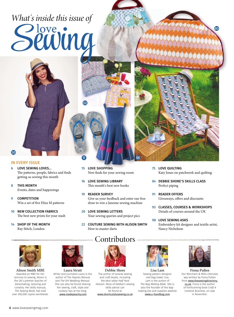 Love Sewing Preview Pages