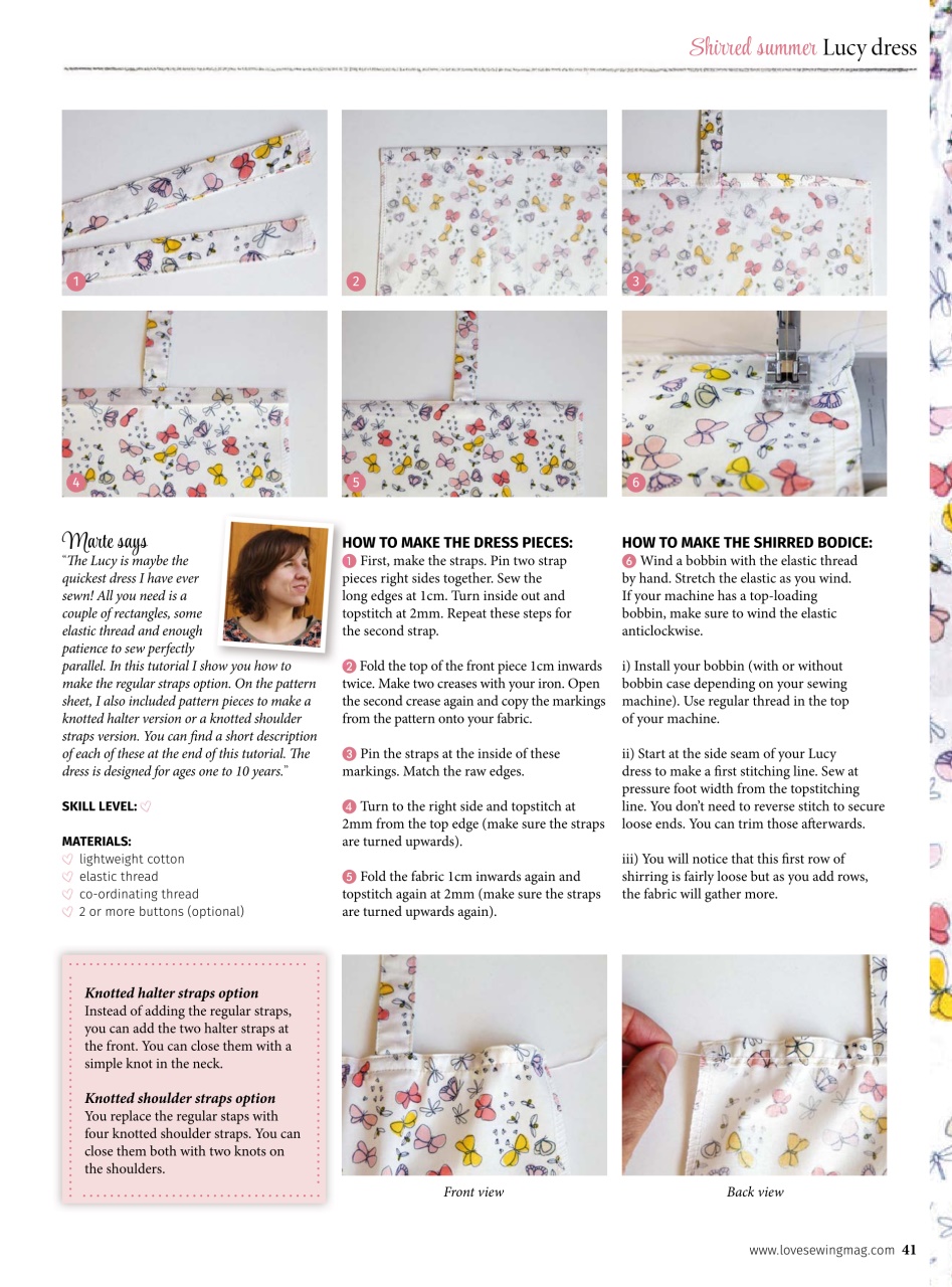 Love Sewing Preview Pages