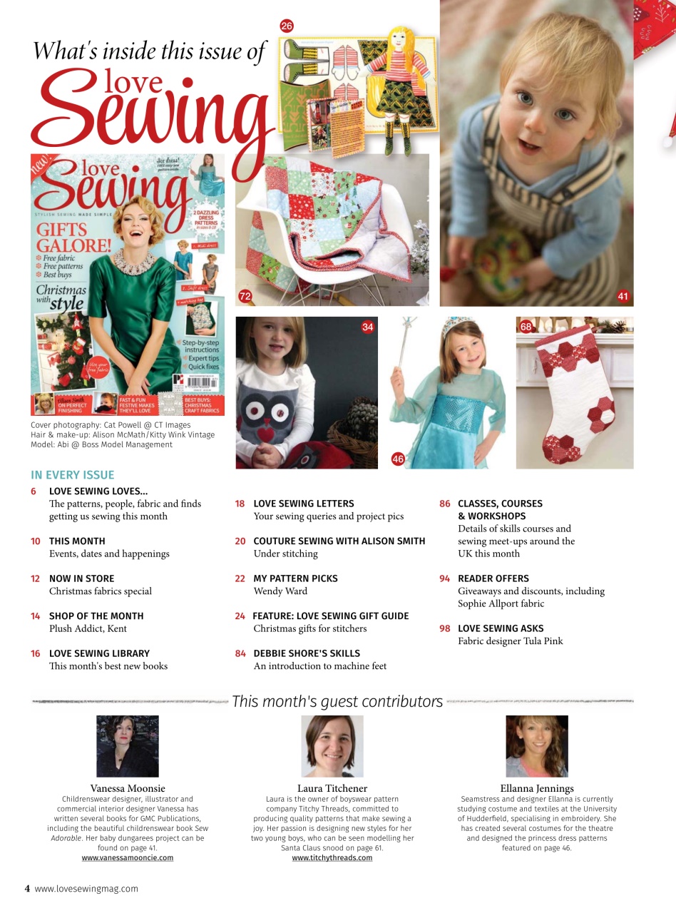 Love Sewing Preview Pages