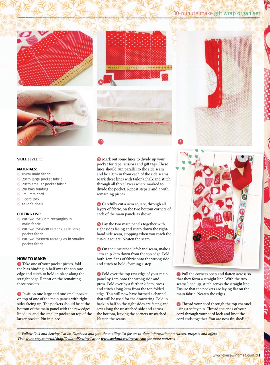 Love Sewing Preview Pages