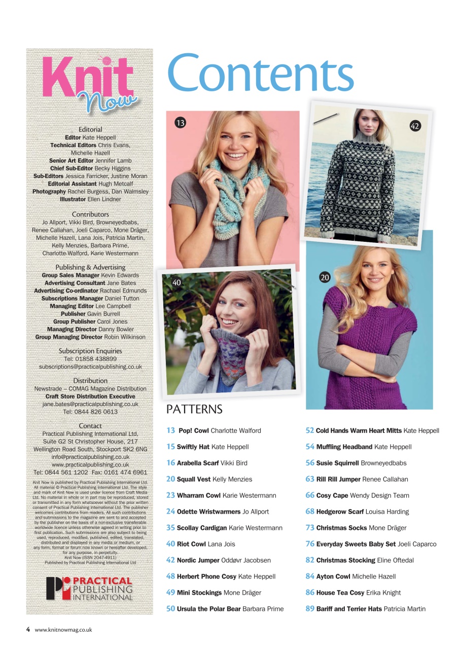 Knit Now Preview Pages