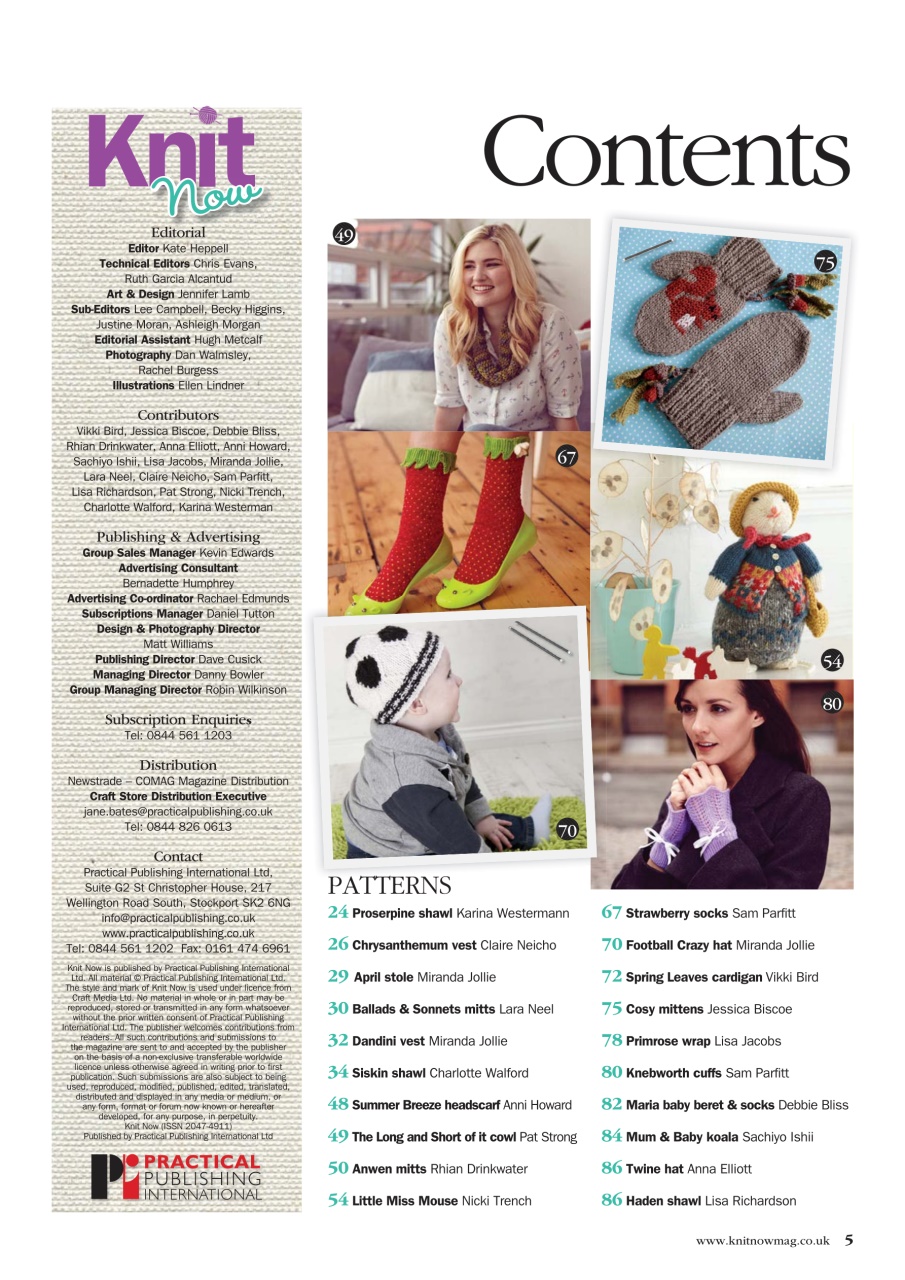 Knit Now Preview Pages