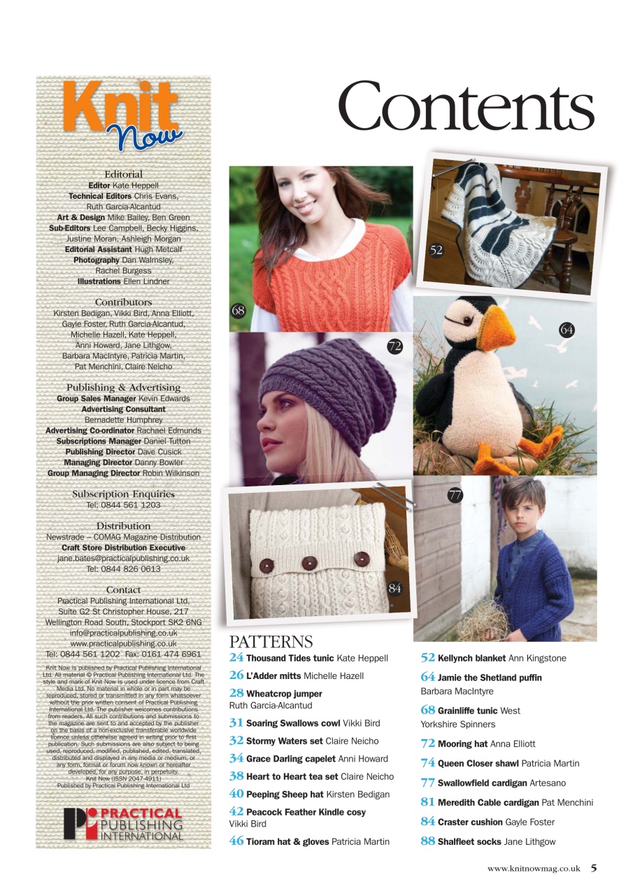 Knit Now Preview Pages