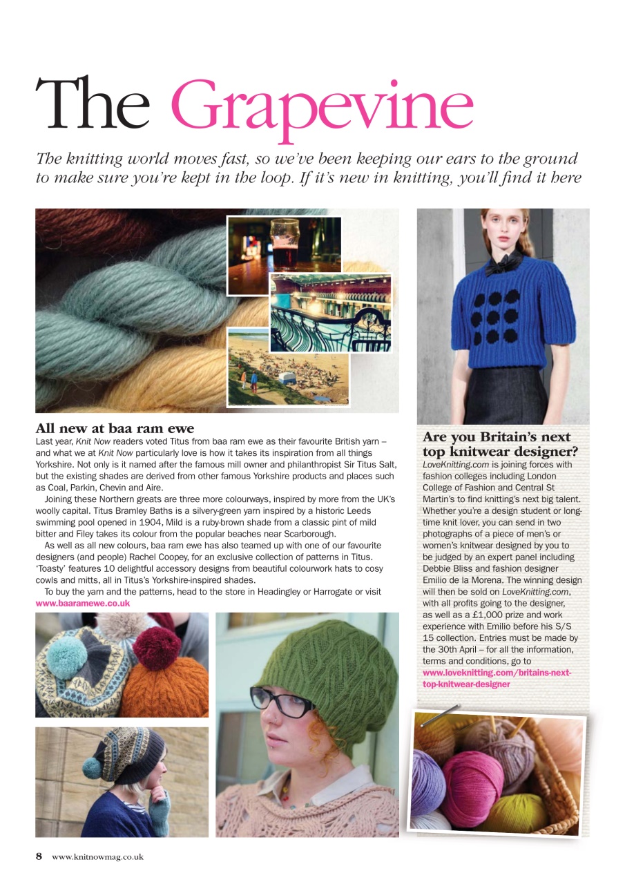 Knit Now Preview Pages