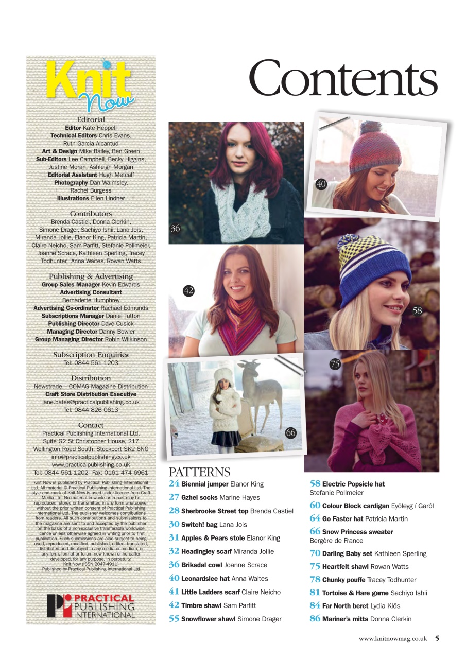 Knit Now Preview Pages