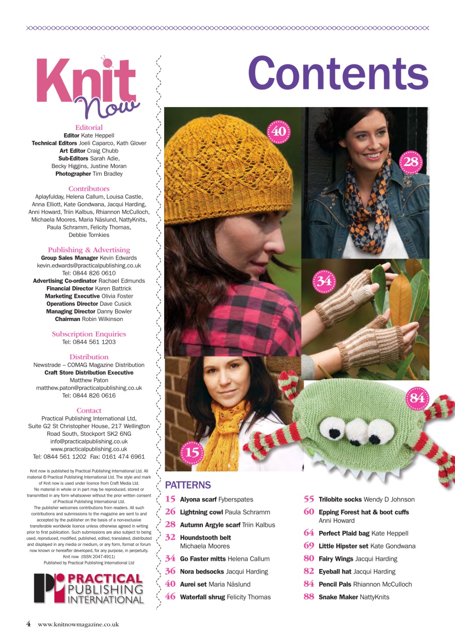 Knit Now Preview Pages