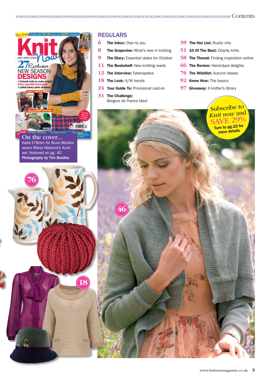 Knit Now Preview Pages