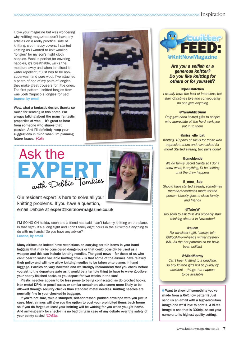 Knit Now Preview Pages