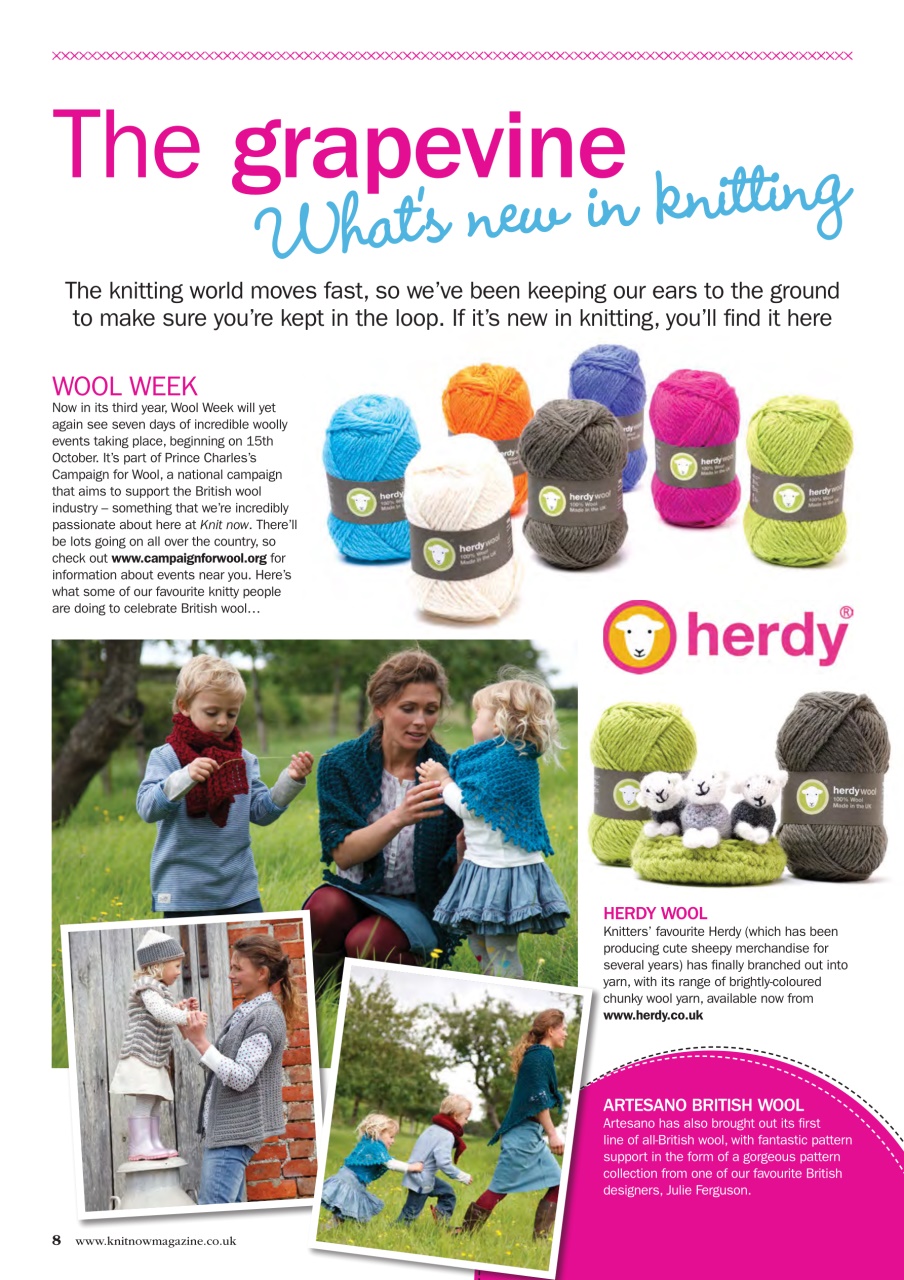 Knit Now Preview Pages