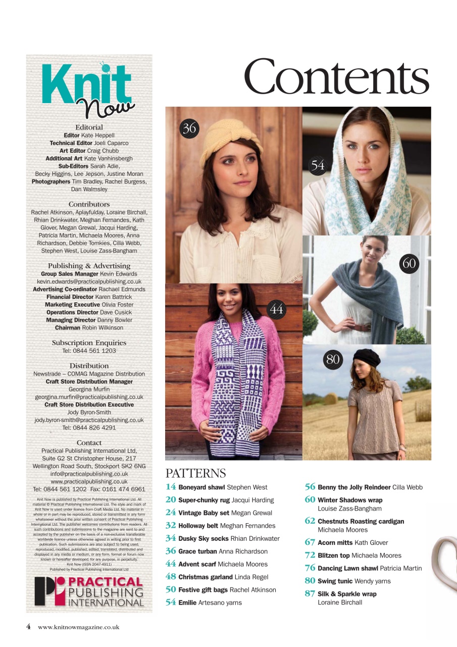 Knit Now Preview Pages