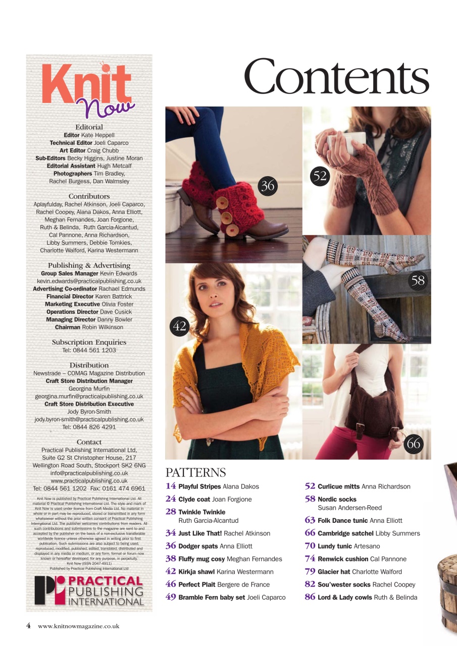 Knit Now Preview Pages