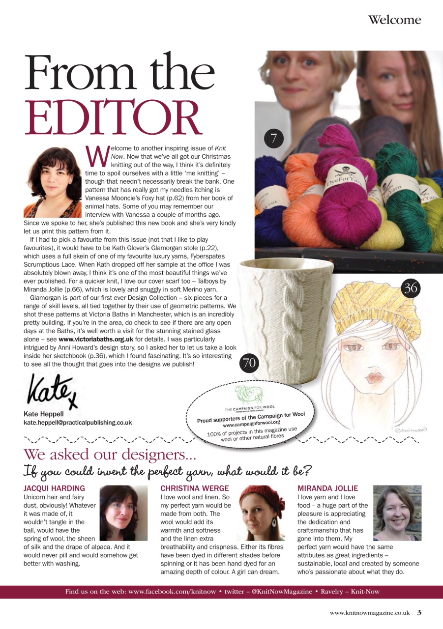 Knit Now Preview Pages