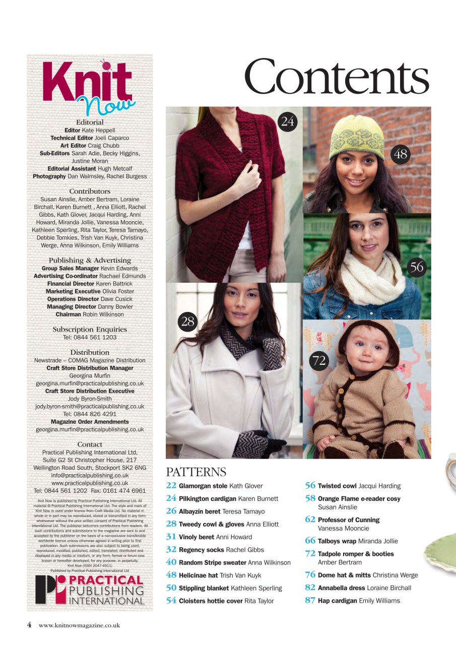 Knit Now Preview Pages