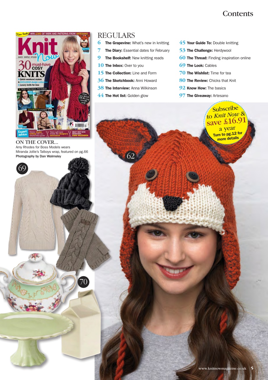 Knit Now Preview Pages