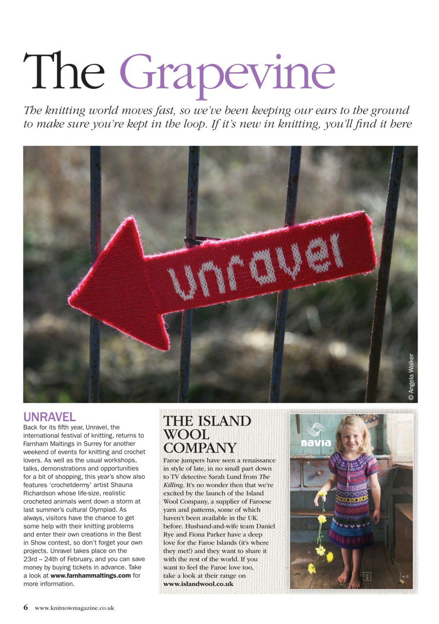 Knit Now Preview Pages