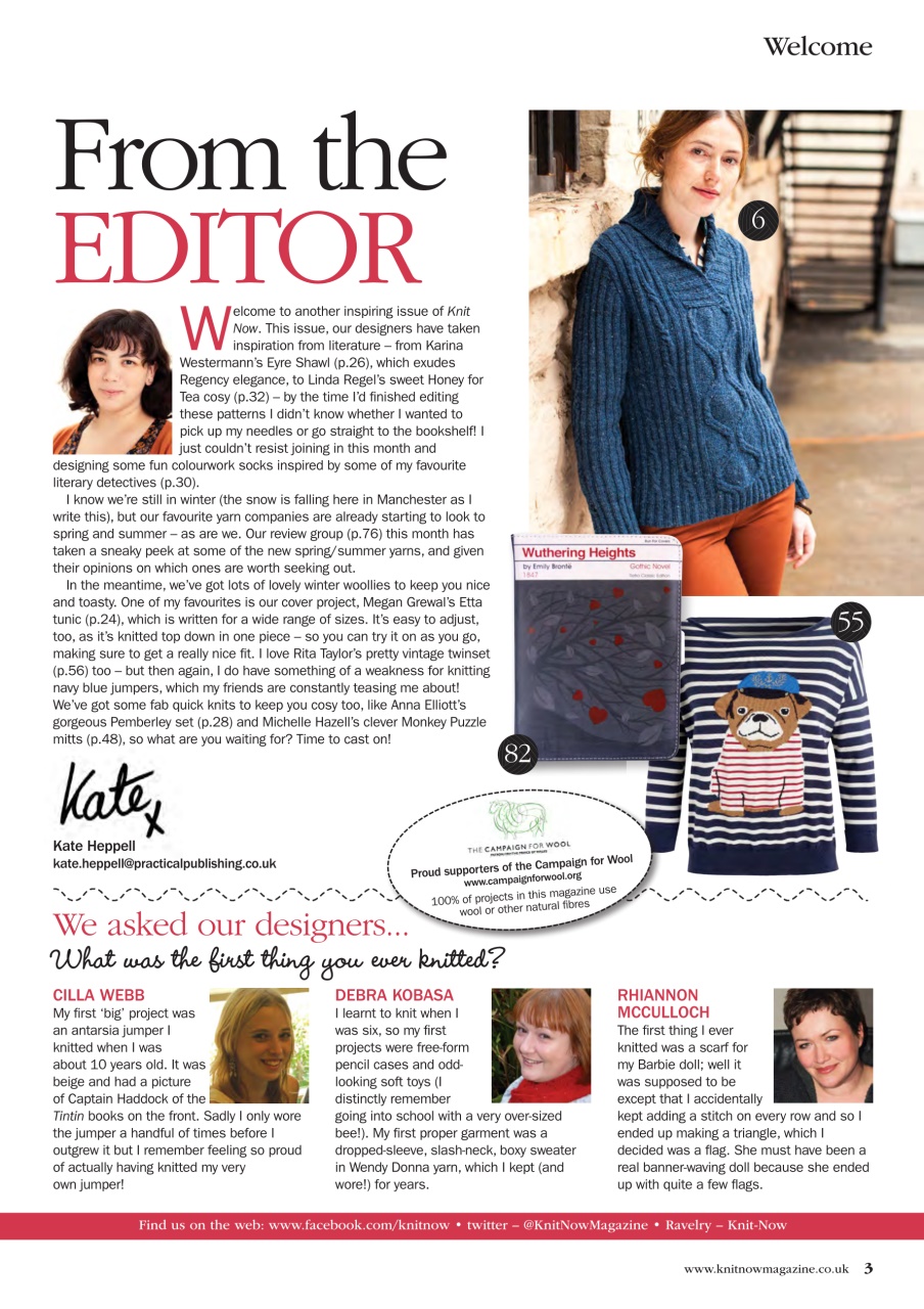 Knit Now Preview Pages