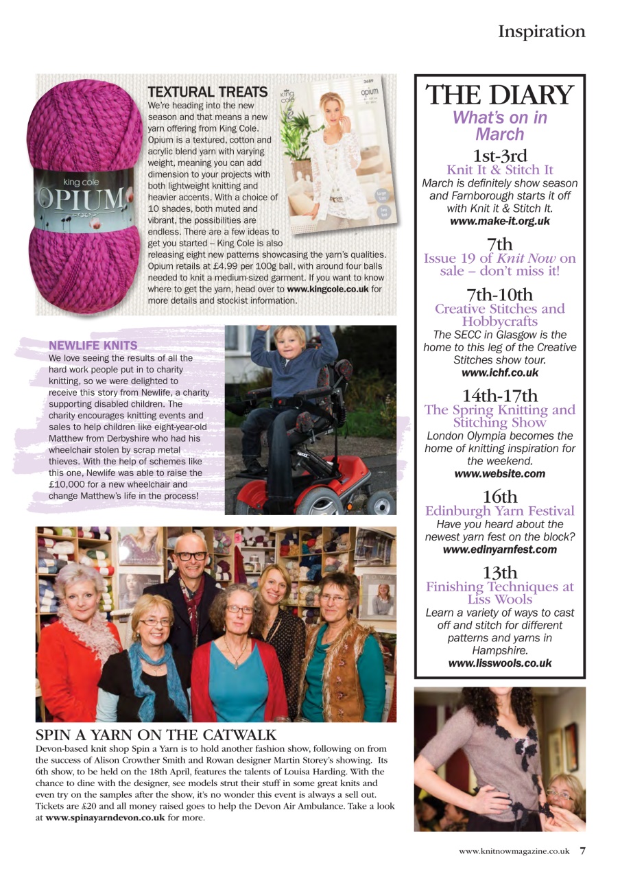 Knit Now Preview Pages