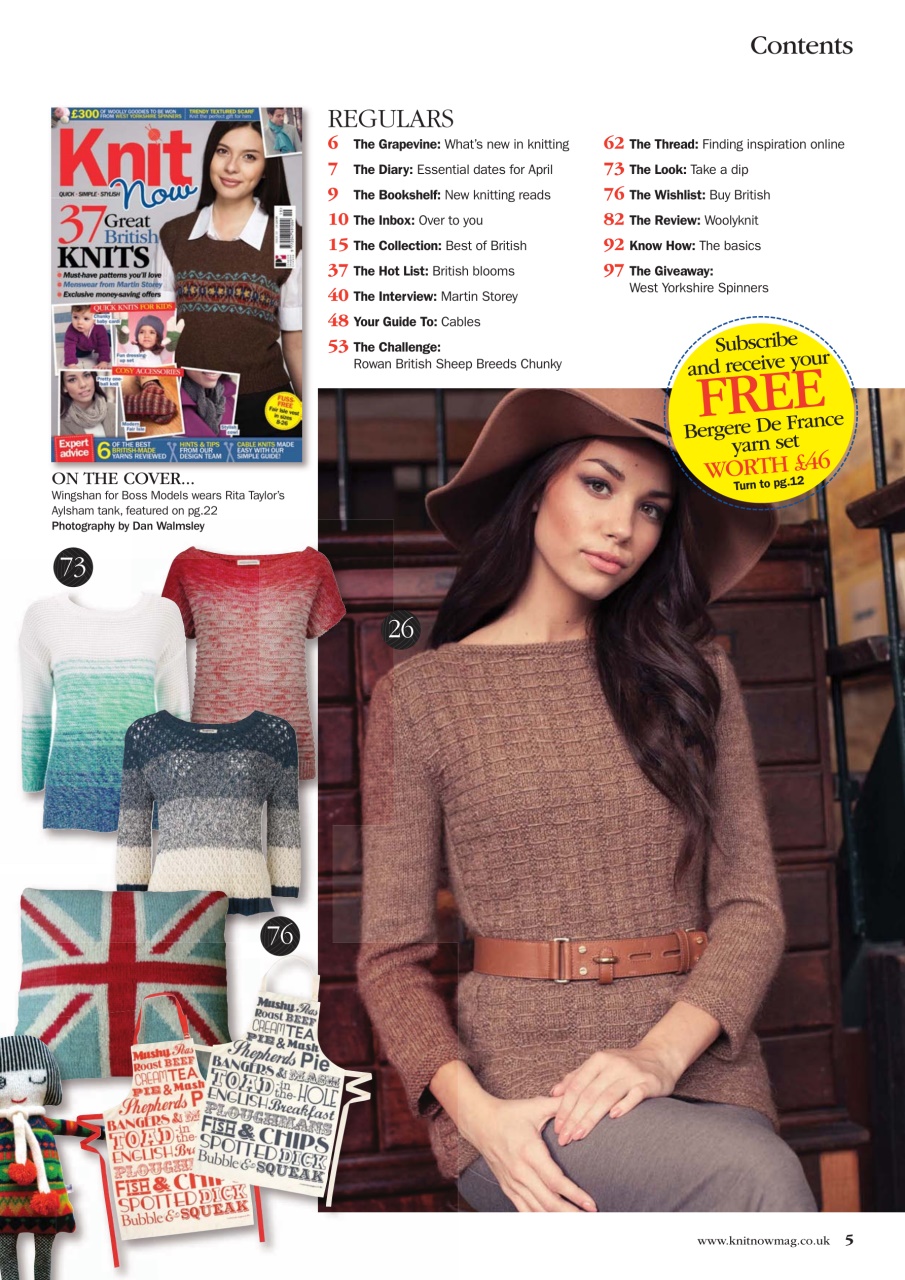 Knit Now Preview Pages