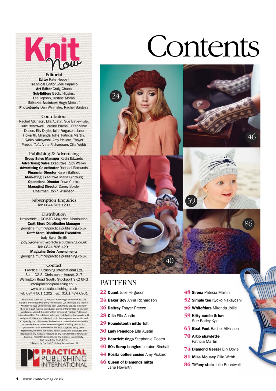 Knit Now Preview Pages