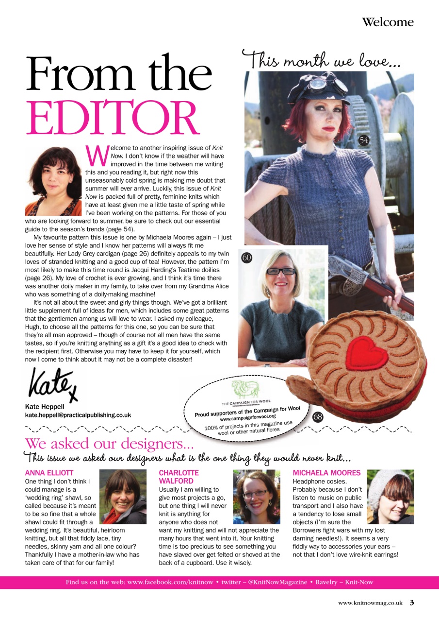 Knit Now Preview Pages