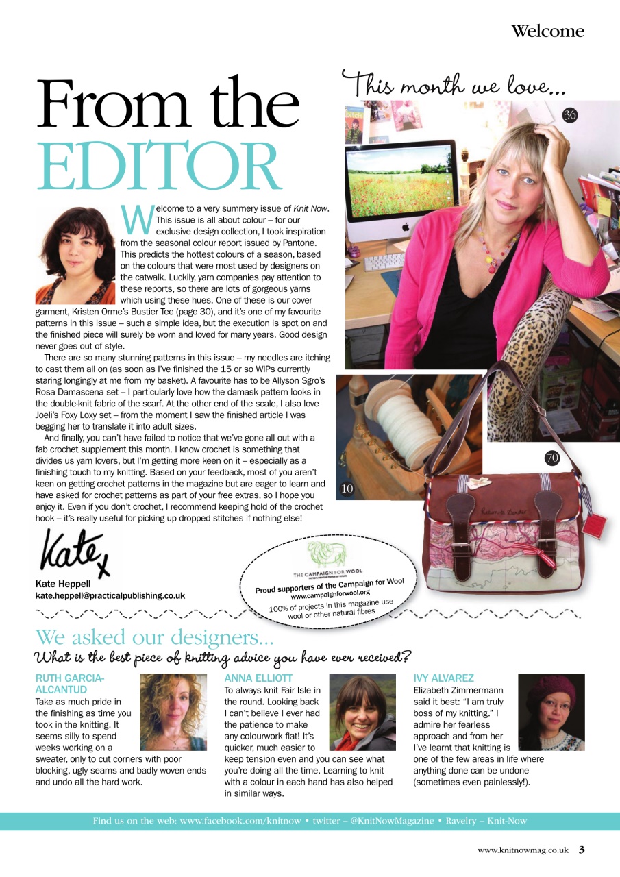 Knit Now Preview Pages