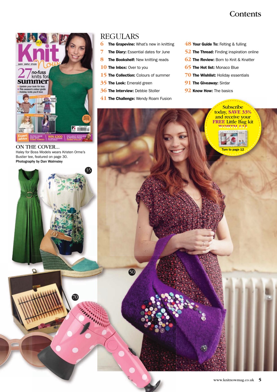 Knit Now Preview Pages