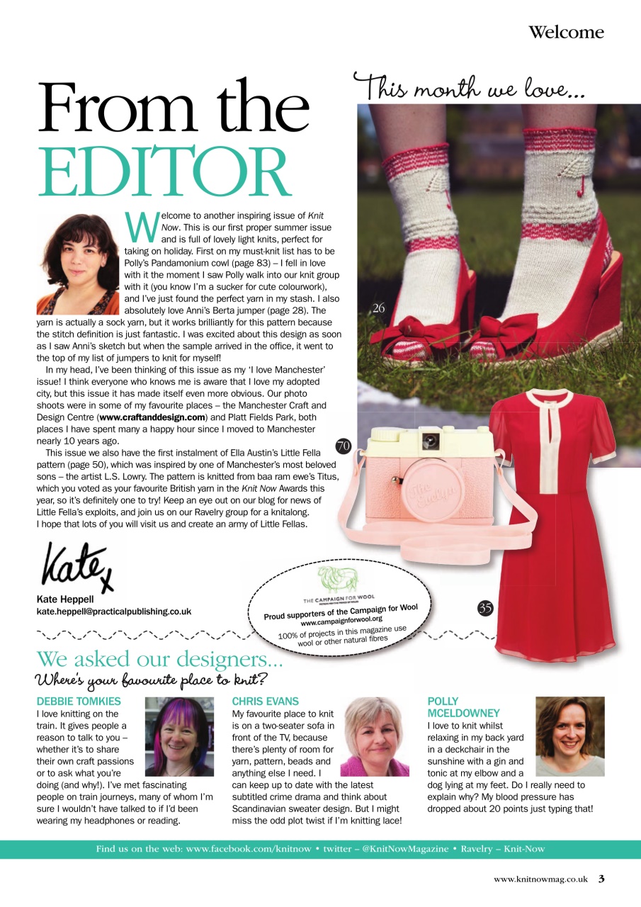 Knit Now Preview Pages