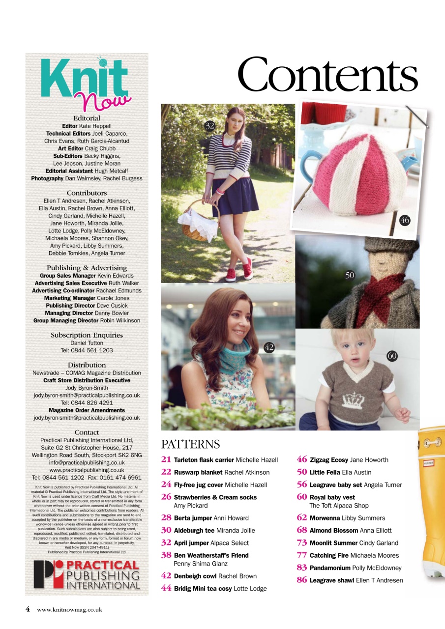 Knit Now Preview Pages