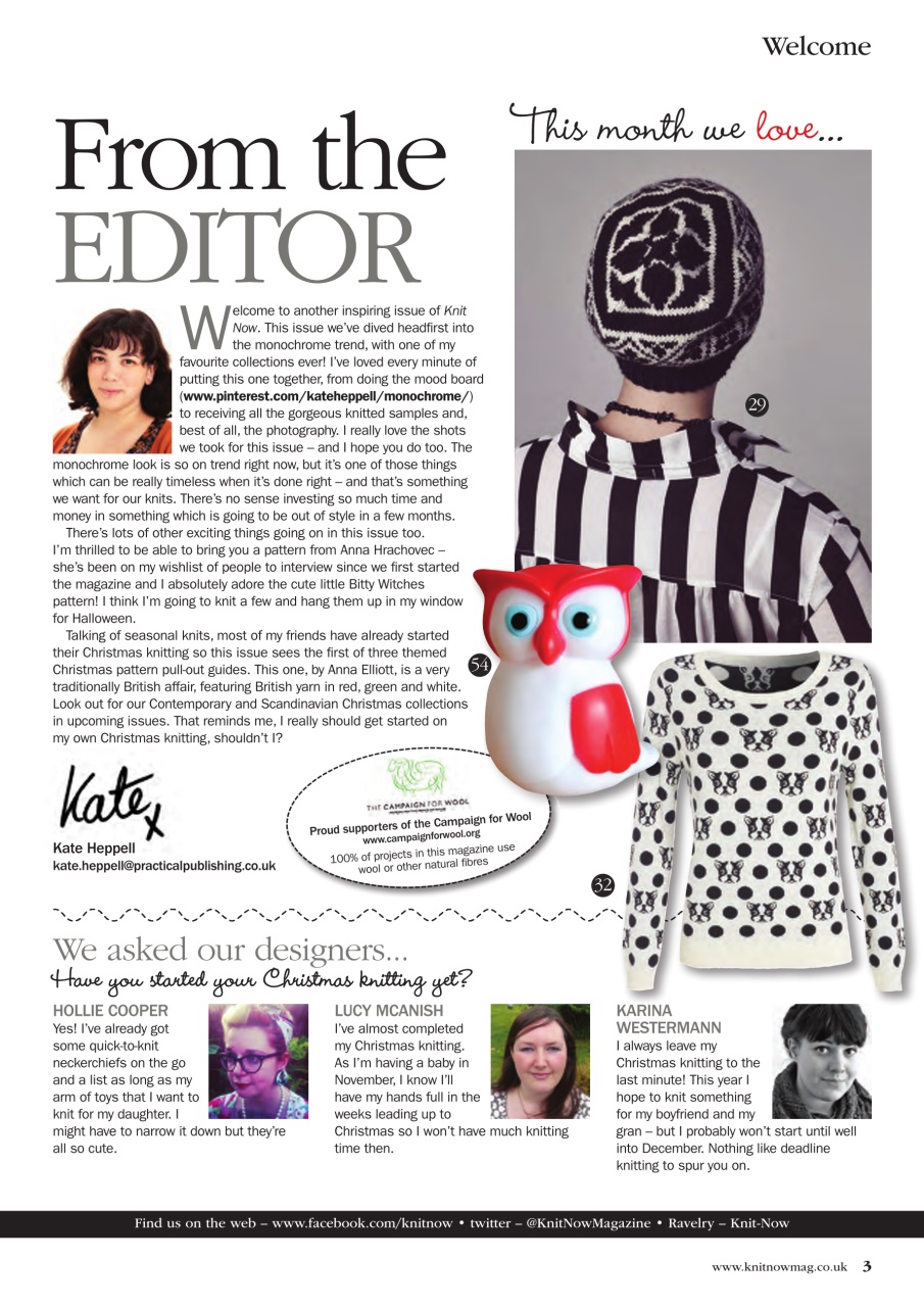 Knit Now Preview Pages