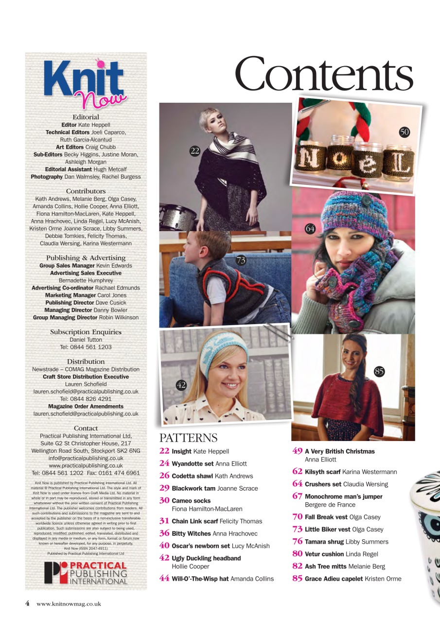 Knit Now Preview Pages