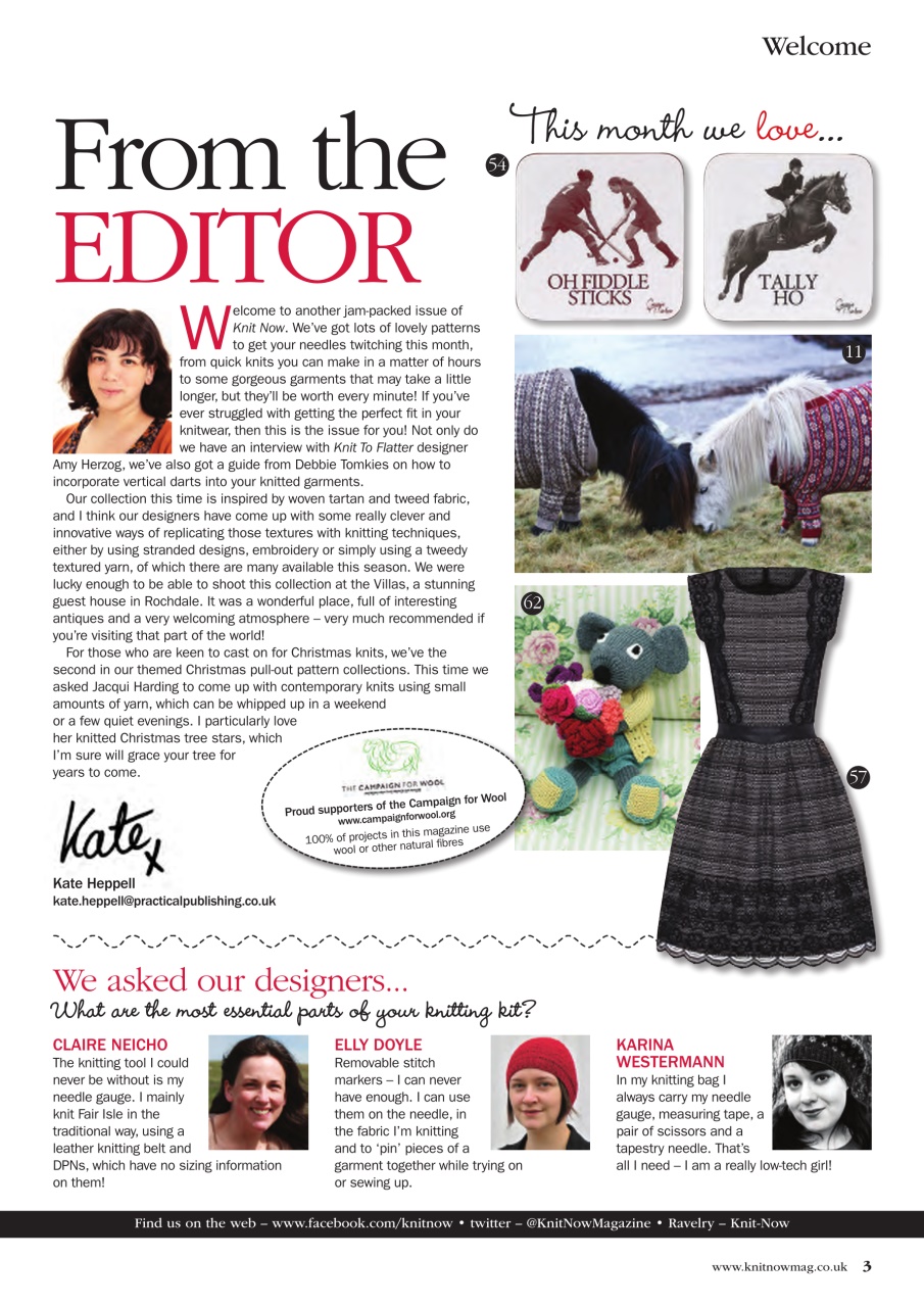 Knit Now Preview Pages