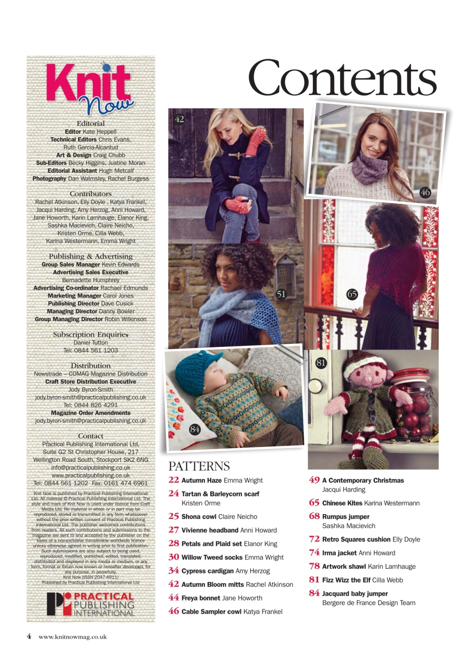 Knit Now Preview Pages