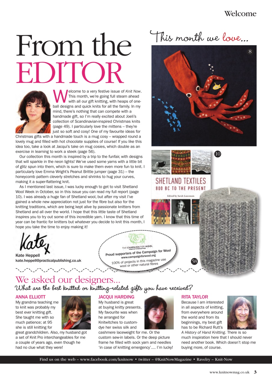 Knit Now Preview Pages