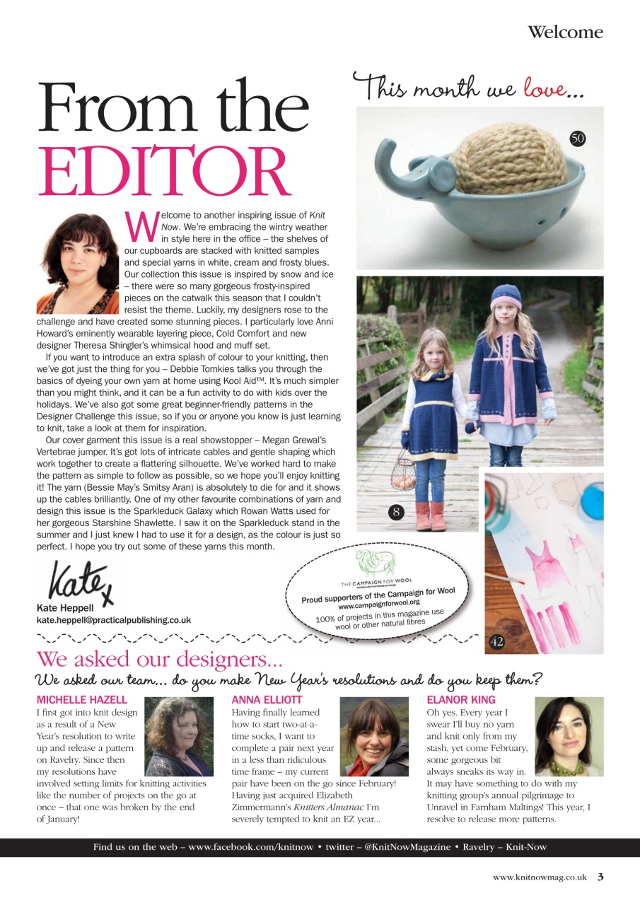 Knit Now Preview Pages