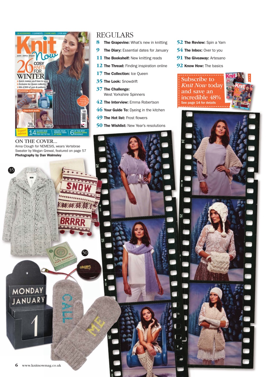 Knit Now Preview Pages