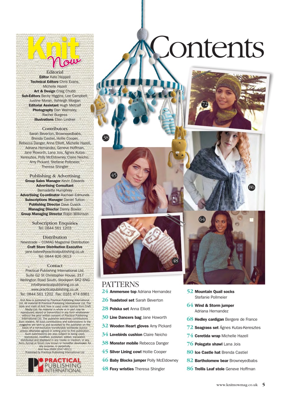 Knit Now Preview Pages