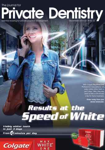 Private Dentistry issue December 2014 vol 19 no 12