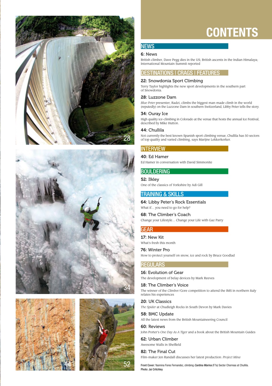 Climber Preview Pages